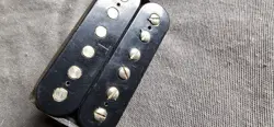 VINTAGE GIBSON T-TOP HUMBUCKING PICKUP BLACK WIRE LEAD
