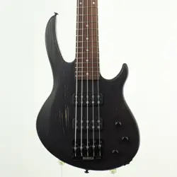 GIBSON USA EB BASS 5STRINGS TRANS BLACK SATIN USED 2018 ASH BODY W/SOFT CASE