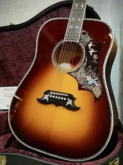 GIBSON CUSTOM SHOP SUPER RARE MODEL!! TRIAL VIDEO DOVES IN FLYGHT AUTUMNBURST #2
