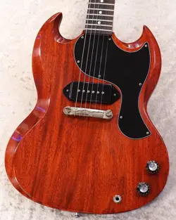 GIBSON CUSTOM SHOP MURPHY LAB 1963 SG JUNIOR WITH LIGHTNING BAR CHERRY #GGAKE