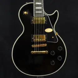 EPIPHONE INSPIRED BY GIBSON CUSTOM LES PAUL CUSTOM EBONY