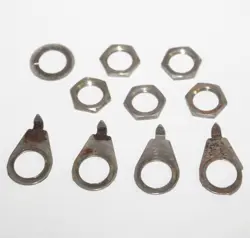 VINTAGE 1960'S GIBSON SWITCH KNOB POINTERS NUTS LES PAUL ES SG 1970'S