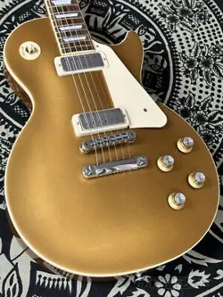 GIBSON LES PAUL 70S DELUXE -GOLD TOP- #220830321 4.16KG