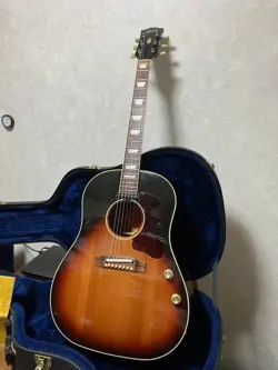GIBSON CUSTOM SHOP J-160E 1962 TRIBURST ADJ ACOUSTIC ELECTRIC GUITAR FROM JAPAN