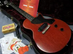 GIBSON CS HISTORIC COLLECTION 1957 LES PAUL JUNIOR SINGLE CUT VOS FADED CHERRY