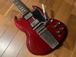 GIBSON SG STANDARD 1964 VINTAGE ELECTRIC GUITAR CHERRY RED FINISH FROM JAPAN