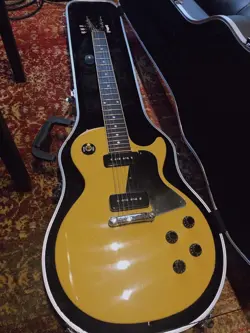 GIBSON SPECIAL TV YELLOW 2014 ELECTRIC GUITAR GOOD CONDITION CASE