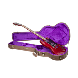 GUITARS-SECURITY LOCK-CHOCOLATE BROWN
