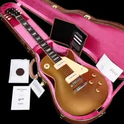 GIBSON CUSTOM SHOP HISTORIC COLLECTION 1956 LES PAUL GOLDTOP REI VOS [SN 64394]