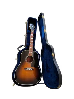 GIBSON SOUTHERN JUMBO ACOUSTIC GUITAR SUNBURST WITH HARD CASE