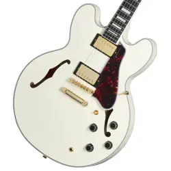 EPIPHONE INSPIRED BY GIBSON CUSTOM 1959 ES-355 CLASSIC WHITE W/HARD CASE