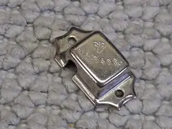 SINGLE VINTAGE GIBSON 1970S FLORAL GUITAR TUNER COVER  TREBLE  SIDE G B E