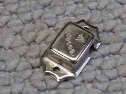 SINGLE VINTAGE GIBSON 1970S FLORAL GUITAR TUNER COVER  BASS SIDE E A D