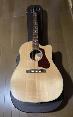GIBSON HP 415W ACOUSTIC GUITAR EXCELLENT CONDITION NATURAL WOOD USED