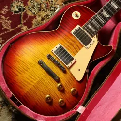 GIBSON CUSTOM SHOP 1959 LES PAUL STANDARD REISSUE VOS FACTORY BURST NH