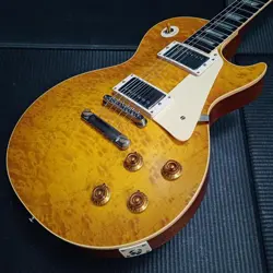 GIBSON CUSTOM SHOP HAND SELECTED 1959 LES PAUL STANDARD LEMON BURST M2M 2024