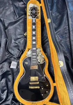 GIBSON CUSTOM SHOP JAPAN LES PAUL CUSTOM VOS EBONY 2025 USED