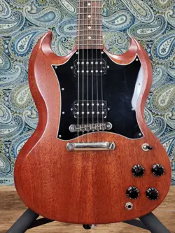 USED GIBSON SG TRIBUTE VINTAGE CHERRY SATIN W/ SOFT CASE
