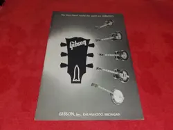GIBSON GUITAR CATALOG