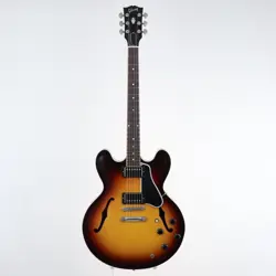 GIBSON ES-335 DOT PLAIN VINTAGE SUNBURST ELECTRIC GUTIAR [AUTH]