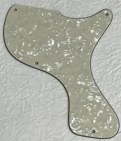 NEW GREAT-FOR GIBSON LES PAUL JUNIOR 1958 STYLE GUITAR PICKGUARD IVORY WHITE
