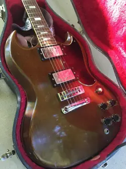 VINTAGE 1970'S USA GIBSON SG