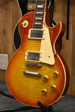 GIBSON CUSTOM SHOP LTD HC 1958 LES PAUL STANDARD HRM WASHED CHERRY 2018 #GG6FM
