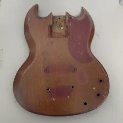 GIBSON EB-0 BASS GUITAR BODY 1964 VINTAGE USA CHERRY FINISH