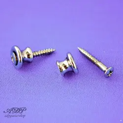 CLIP BELT GOTOH STYLE GIBSON STRAP BUTTON NICKEL AP6695-001