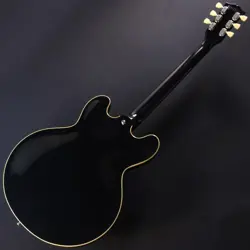 GIBSON ES-335 VINTAGE EBONY USED SEMI-HOLLOW ELECTRIC GUITAR