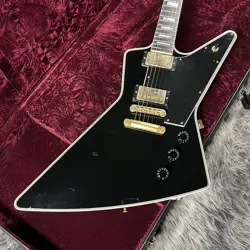 GIBSON CUSTOM SHOP LIMITED RUN EXPLORER CUSTOM EBONY 2017 #GG9BT