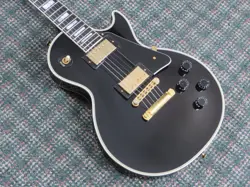 2016 GIBSON CUSTOM SHOP LES PAUL CUSTOM BLACK BEAUTY EBONY! W/OHSC