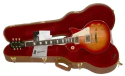 GIBSON LES PAUL STANDARD 50S LEZ ELECTRIC GUITAR WITH HARD CASE