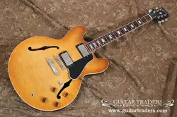 GIBSON MEMPHIS 2016 ES-335 BLOCK FIGUARD TOP FADED LIGHT BURST