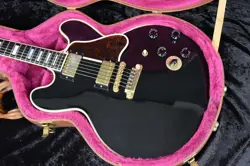 GIBSON B.B.KING LUCILLE EBONY 1996 W/HARD CASE USED