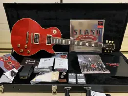 GIBSON SLASH LES PAUL STANDARD LIMITED 4 ALBUM EDITION TRANSLUCENT CHERRY SAFE D