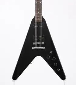 GIBSON / 80S FLYING V EBONY 2023 MADE 2.99KG S/N 216630055