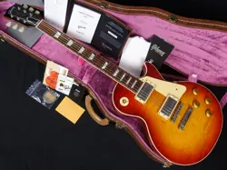 GIBSON CUSTOM SHOP 1959 LES PAUL STANDARD VINTAGE CHERRY SUNBURST VOS 2018