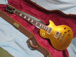 ELECTRIC GUITAR GIBSON LES PAUL STANDARD 1998 LIMITED EDITION GOLD TOP