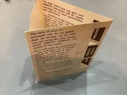CARD VINTAGE MINT