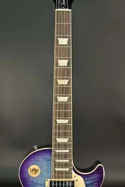 GIBSON LES PAUL STANDARD 50S FIGURED TOP BLUEBERRY BURST