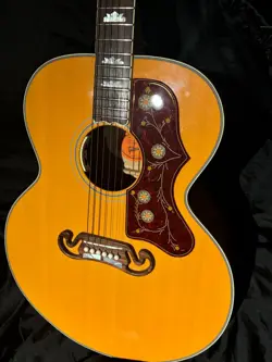 GIBSON CUSTOM SHOP LIMITED EDT 1 OF 75 TRANSORANGE J200 ACOUSTIC ELECTRIC GUITAR
