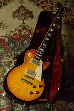 GIBSON CUSTOM SHOP HISTORIC COLLECTION 1959 LES PAUL STANDARD LEMON DROP 2000