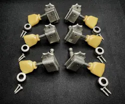 GIBSON CUSTOM SHOP KLUSON AGED RELIC NICKEL SINGLE LINE SINGLE RING TUNERS R9 R8