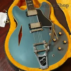 GIBSON CUSTOM SHOP 2022 1964 TRINI LOPEZ STANDARD W BIGSBY ANTIQUE PELHAM BLUE V