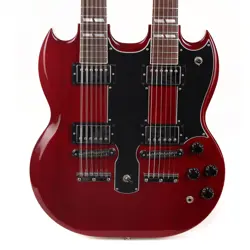 GIBSON CUSTOM SHOP EDS-1275 DOUBLE NECK CHERRY RED 2006
