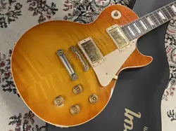 GIBSON CUSTOM SHOP HISTORIC COLLECTION 1958 LES PAUL STANDARD FIGURED #GG5MW