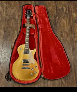 GIBSON LES PAUL TRIBUTE 2018 ELECTRIC GUITAR GOLD TOP FINISH - W/SETUP & CASE