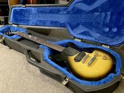 GIBSON LES PAUL JUNIOR DOUBLE CUTAWAY SUNBURST 1989 ELECTRIC GUITAR