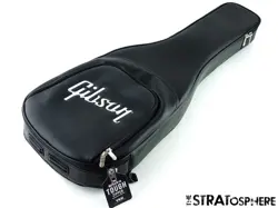 GIBSON LES PAUL STUDIO MODEL, PADDED BLACK GIG BAG USA LIGHTWEIGHT CASE